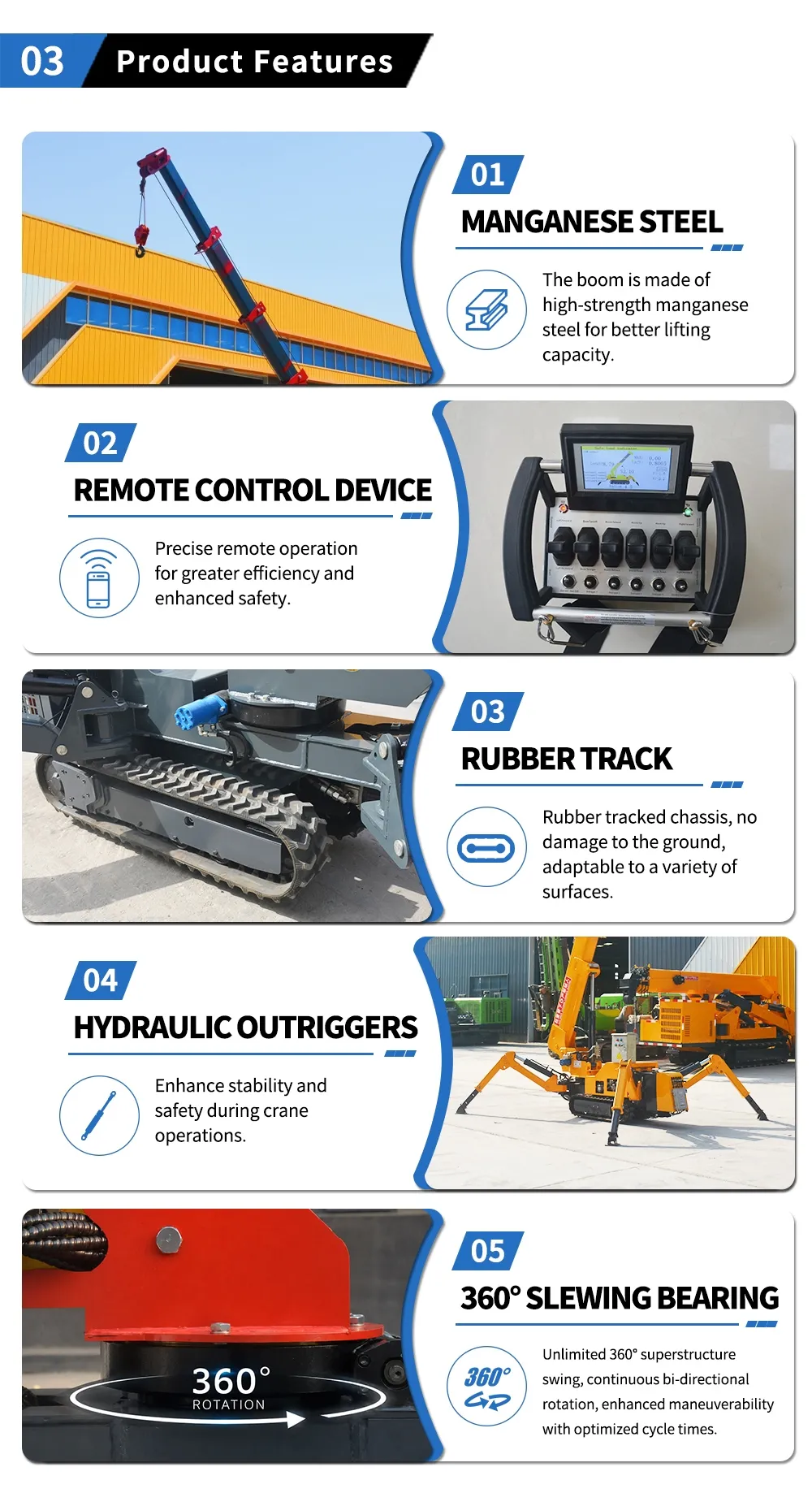1.5 Ton Mini Spider Crane(Image2)