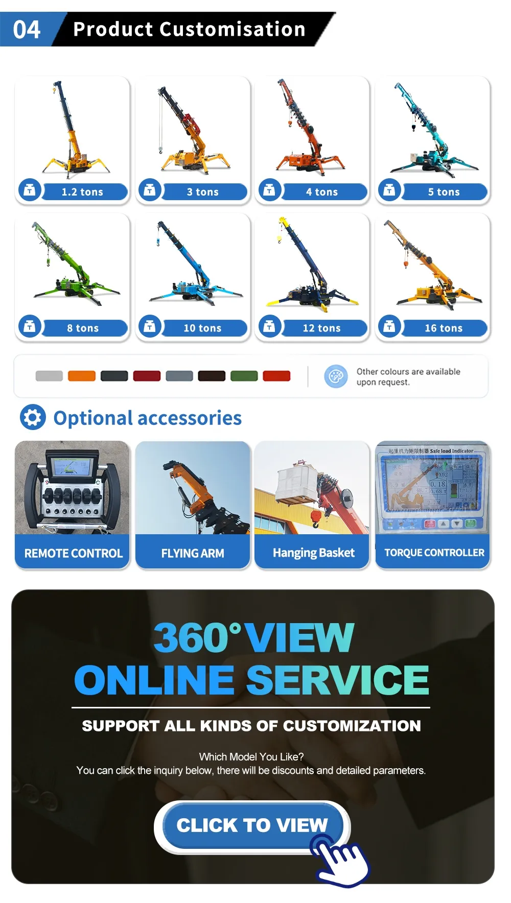 1.5 Ton Mini Spider Crane(Image4)