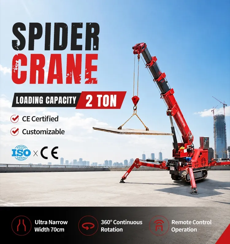 2 Ton Mini Spider Crane(Image1) 2 Ton Mini Spider Crane(Image1)