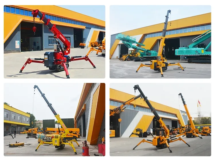 2 Ton Mini Spider Crane(Image2) 2 Ton Mini Spider Crane(Image2)