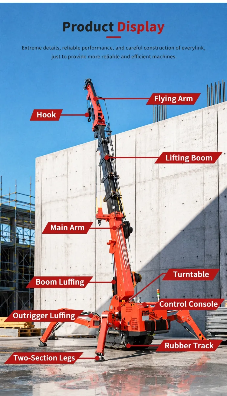 2 Ton Mini Spider Crane(Image3) 2 Ton Mini Spider Crane(Image3)