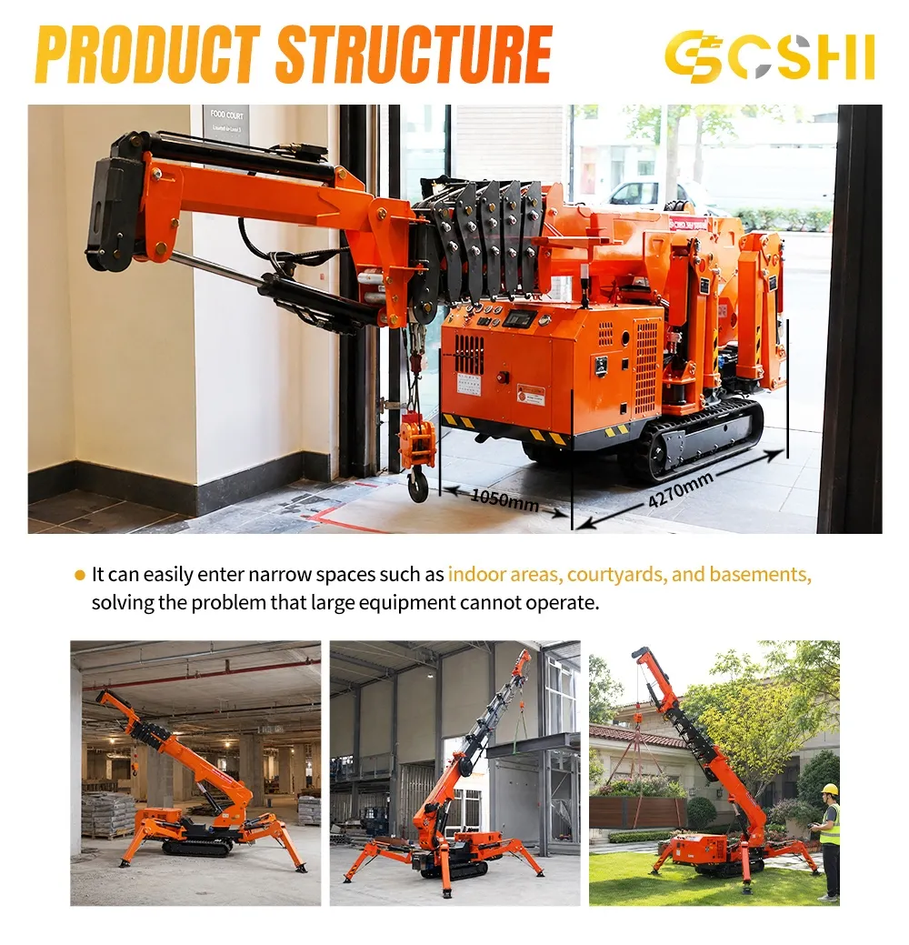 4 Ton Spider Crane(Image5) 4 Ton Spider Crane(Image5)