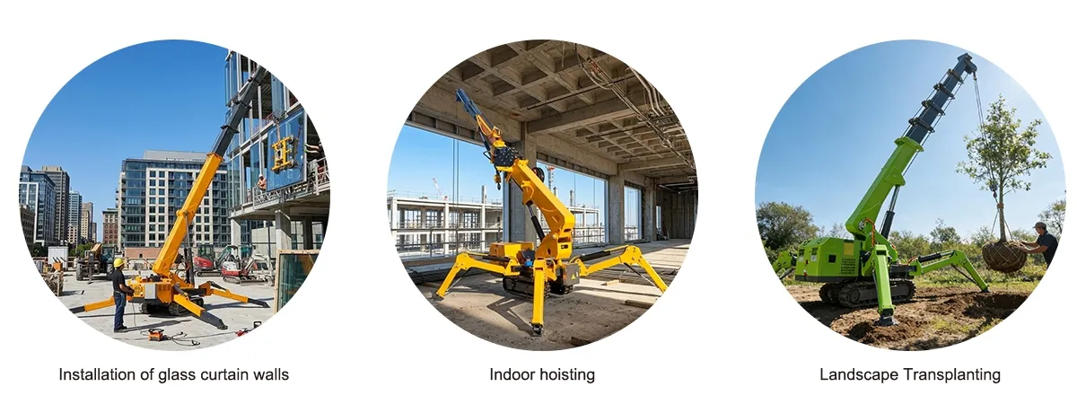 Why Mini Spider Cranes Are Becoming Popular in Urban Construction(Image5)