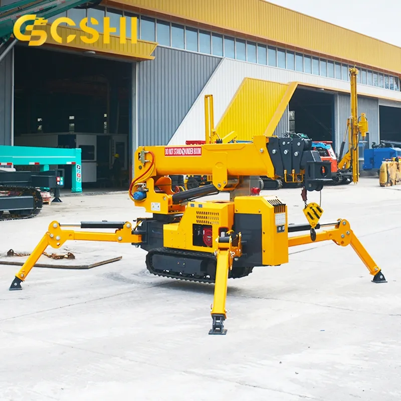 CS-1500 Mini Spider Crane – For Indoor and Narrow-Space Lifting(Image7) CS-1500 Mini Spider Crane – For Indoor and Narrow-Space Lifting(Image7)