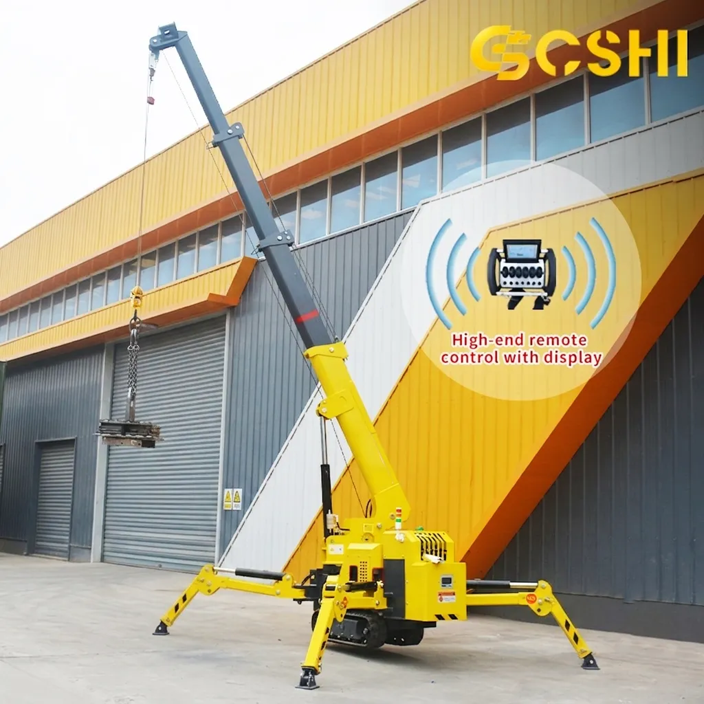 CS-1500 Mini Spider Crane – For Indoor and Narrow-Space Lifting(Image8) CS-1500 Mini Spider Crane – For Indoor and Narrow-Space Lifting(Image8)