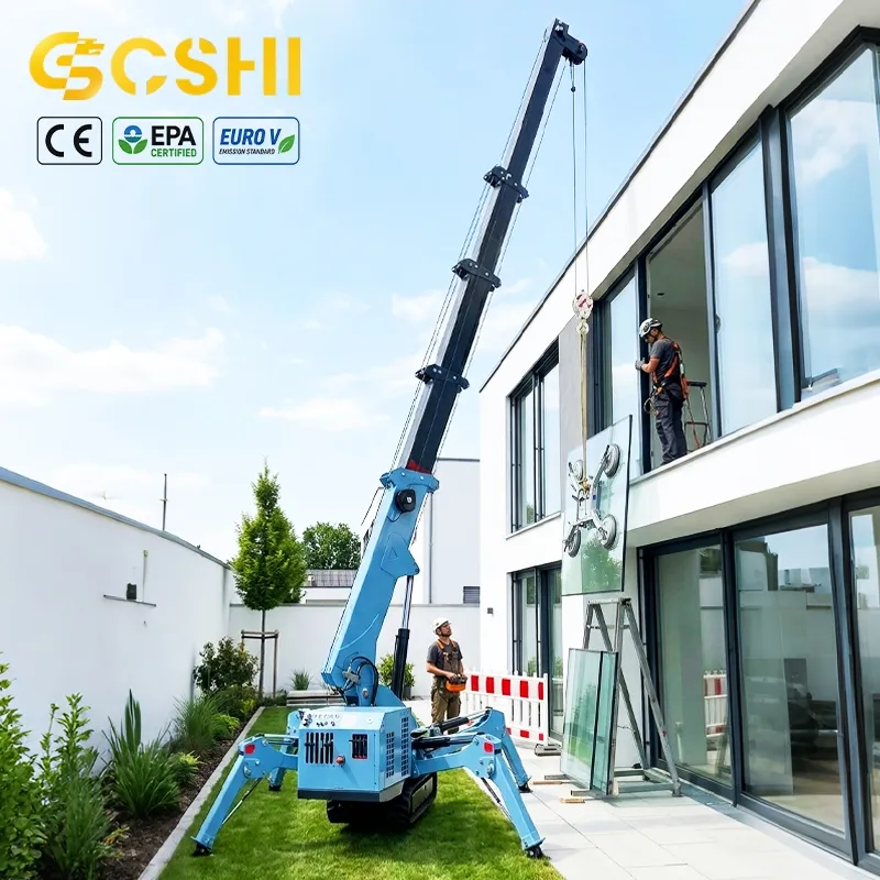 Spider Crane: A Compact Lifting Solution for Narrow and Confined Spaces(Image3) Spider Crane: A Compact Lifting Solution for Narrow and Confined Spaces(Image3)