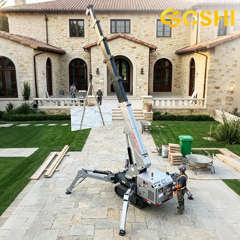 Spider Crane: A Compact Lifting Solution for Narrow and Confined Spaces(Image7) Spider Crane: A Compact Lifting Solution for Narrow and Confined Spaces(Image7)