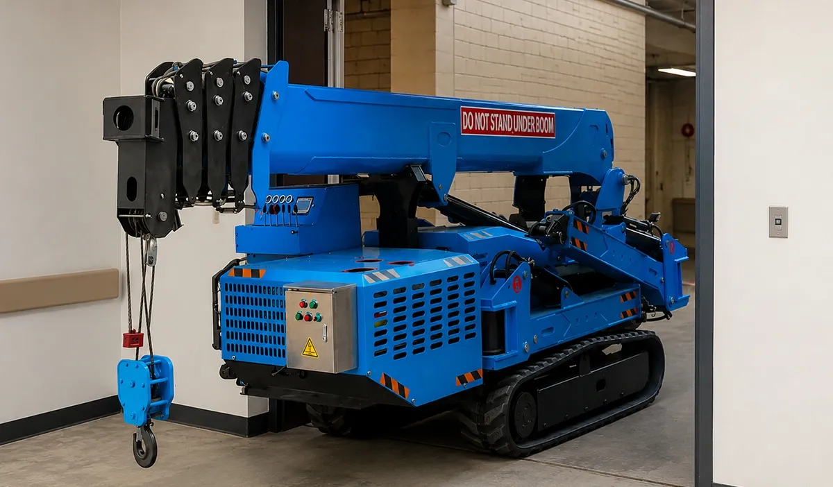 Spider Crane: A Compact Lifting Solution for Narrow and Confined Spaces(Image8) Spider Crane: A Compact Lifting Solution for Narrow and Confined Spaces(Image8)