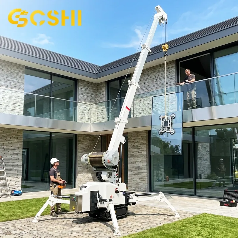 Spider Crane for Glass Installation & Tight Spaces: The Ultimate Buyer’s Guide(Image1) Spider Crane for Glass Installation & Tight Spaces: The Ultimate Buyer’s Guide(Image1)