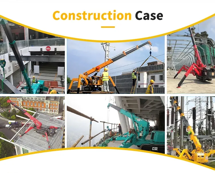 Mini Spider Crane for Sale: The Ultimate Guide for Global Buyers(Image3) Mini Spider Crane for Sale: The Ultimate Guide for Global Buyers(Image3)