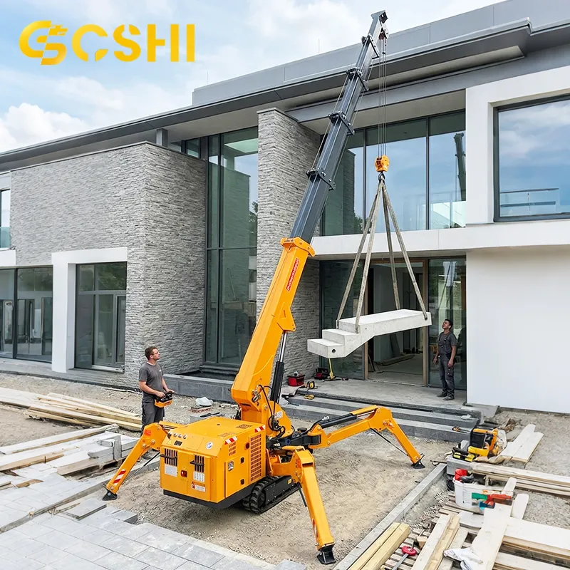 Spider Crane Safety: Safe Operation Tips for Mini Crawler Crane