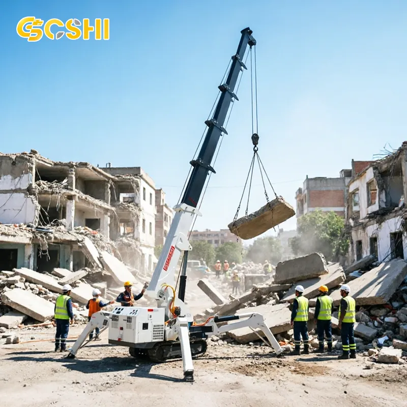 What Is a Spider Crane Used For? Industry Applications Guide(Image8) What Is a Spider Crane Used For? Industry Applications Guide(Image8)
