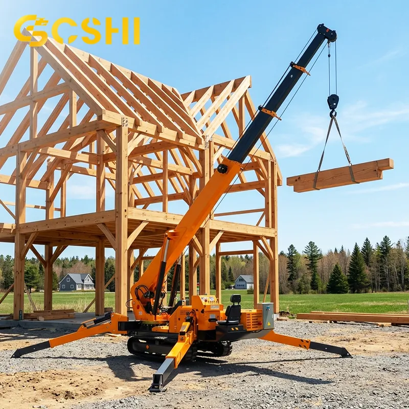 Spider Crane for Historic Building Renovation: Heritage Lifting