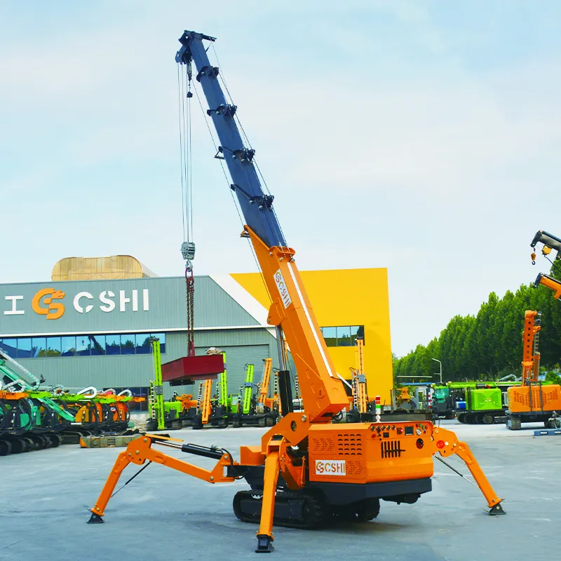 Spider Crane Functions: Boom, Outriggers, Remote & Safety Features